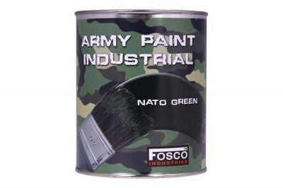 Fosco Army Paint 1L (NATO Green) - Detail Image 1 © Copyright Zero One Airsoft