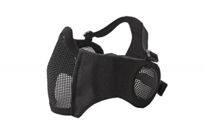 ASG Padded Mesh Mask with Ear Protection (Black)