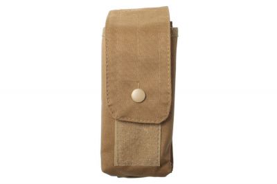 Mil-Force MOLLE M4 Double Mag Pouch (Tan)