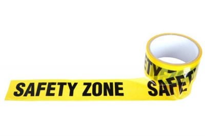 101 Inc Barrier Tape 48mm x 30m "Safety Zone"