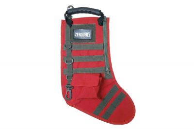 ZO MOLLE Christmas Stocking (Red & Olive)