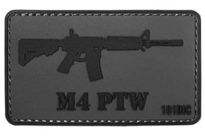 101 Inc PVC Velcro Patch "M4 PTW"