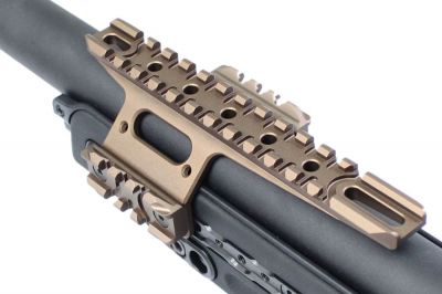 Action Army Front Rail System for T10 (Tan) - Detail Image 4 © Copyright Zero One Airsoft