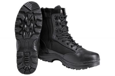 Mil-Com Recon Side Zip Boot (Black) - Size 4