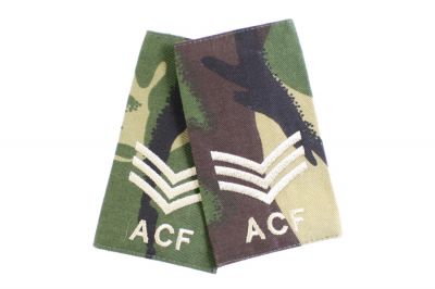 Rank Slide Pair (DPM) - Sgt ACF