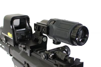 ZO G33 3x Flip-To-Side Magnifier (Black) - Detail Image 3 © Copyright Zero One Airsoft