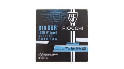 Fiocchi Pack of 100 Blanks .209 Shotgun Primer for Grenades