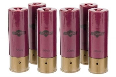 JAG Arms Shotgun Shells (6x 30rds) (Red)