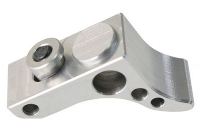 Speed Airsoft Curved Front Stop for KeyMod (Silver)