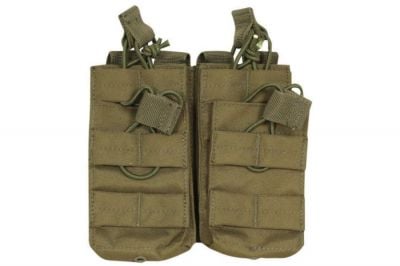 Viper MOLLE Quick Release Stacked Double Mag Pouch (Olive)