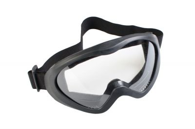 Matrix Cosplay Tactical Goggles - Clear (Black)