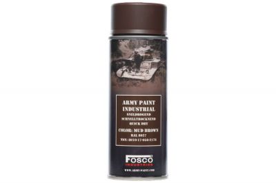 Fosco Army Spray Paint 400ml (Mud Brown)