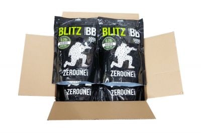 ZO Blitz Bio BB 0.25g 5000rds (White) Box of 10 (Bundle)