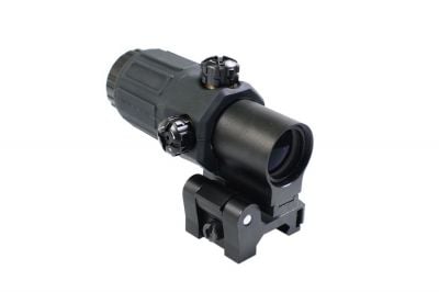 ZO G33 3x Flip-To-Side Magnifier (Black) - Detail Image 1 © Copyright Zero One Airsoft
