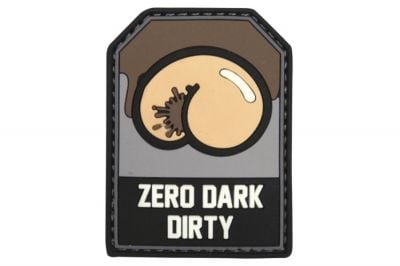 101 Inc PVC Velcro Patch "Zero Dark Dirty"