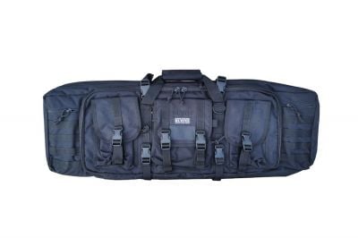 Humvee Rifle Case with Side Pouches & Shooting Mat (Black)