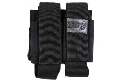 Enola Gaye MOLLE Deuce Pouch for 40mm Grenades (Black) - Detail Image 1 © Copyright Zero One Airsoft