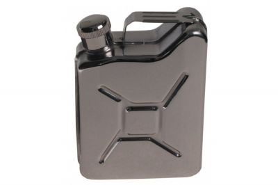 MFH Stainless Steel Jerry Can Style Hip Flask