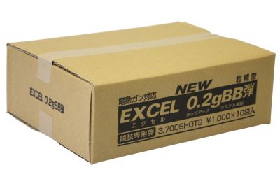 Excel BB 0.20g 3700rds Box of 10 (Bundle)