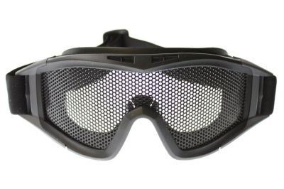 101 Inc Mesh Goggles (Black) - Detail Image 1 © Copyright Zero One Airsoft