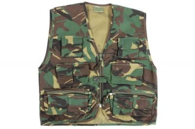 Mil-Com Kids Action Vest (DPM) - Size Extra Small - Detail Image 1 © Copyright Zero One Airsoft