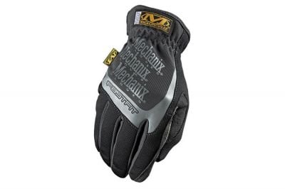 Mechanix Covert Fast Fit Gloves (Black/Grey) - Size Extra Large