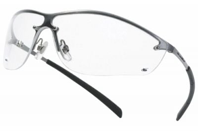 Bollé Glasses Silium with Silver Frame and Clear Lens