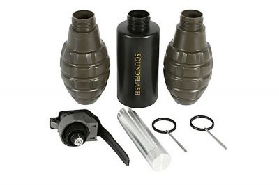 Thunder Grenade CO2 Starter Kit - Flashbang & Pineapple