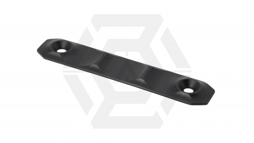 ZO CNC Aluminium Cover Panel Short for KeyMod & MLock (Black) - © Copyright Zero One Airsoft