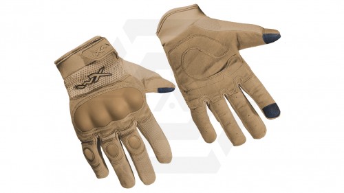 Wiley X DURTAC SmartTouch Gloves (Tan) - Size Extra Large - © Copyright Zero One Airsoft