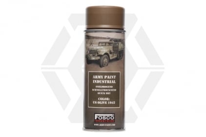 Fosco Army Spray Paint 400ml (US Olive) - © Copyright Zero One Airsoft