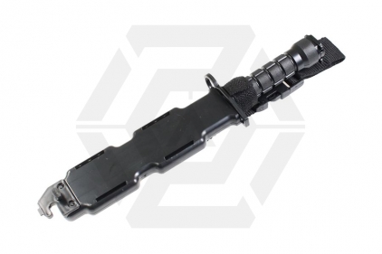 ZO Rubber Bayonet Training Knife (Black) - © Copyright Zero One Airsoft