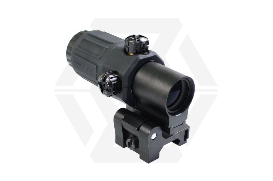 ZO G33 3x Flip-To-Side Magnifier (Black) - Main Image © Copyright Zero One Airsoft