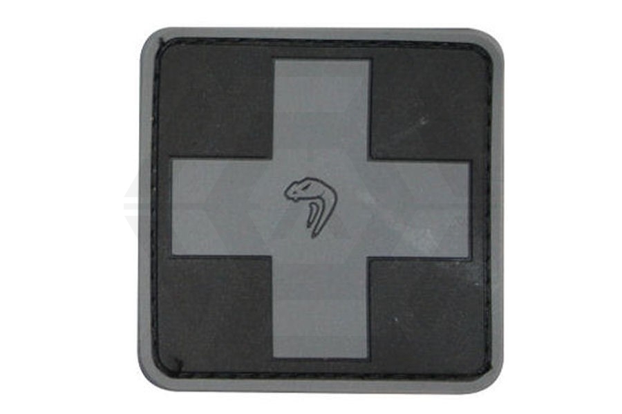 Viper Velcro PVC Medic Patch (Black) - Zero One Airsoft