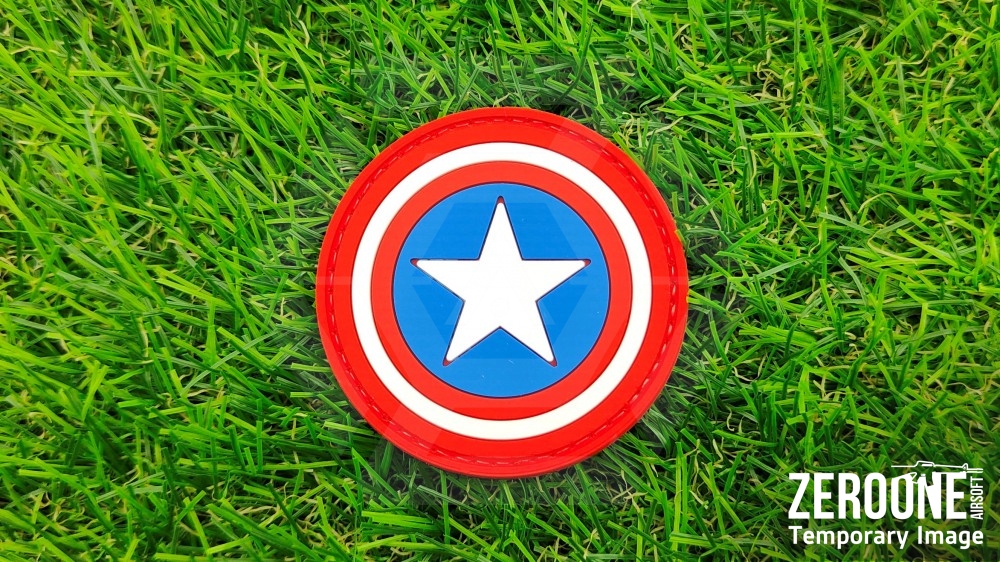 ZO PVC Velcro Patch "Captain America"