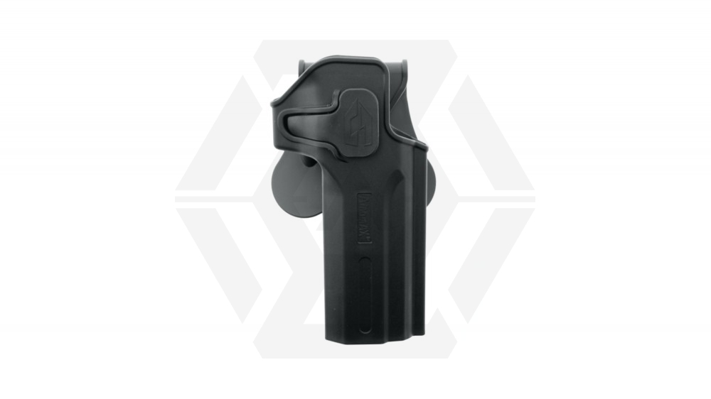 Amomax Rigid Polymer Holster for Desert Eagle (Black) - Main Image © Copyright Zero One Airsoft