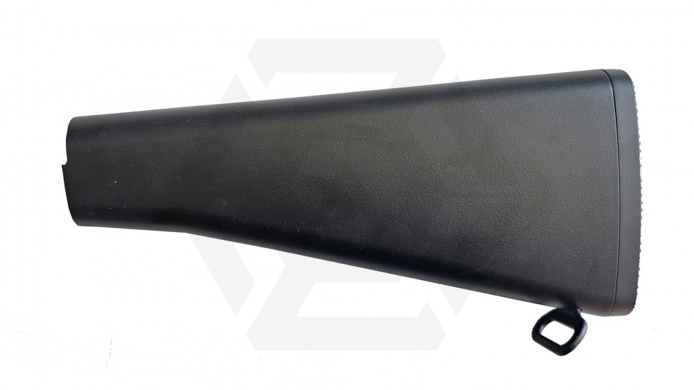 ICS M16 Solid Stock (Black) - Main Image © Copyright Zero One Airsoft