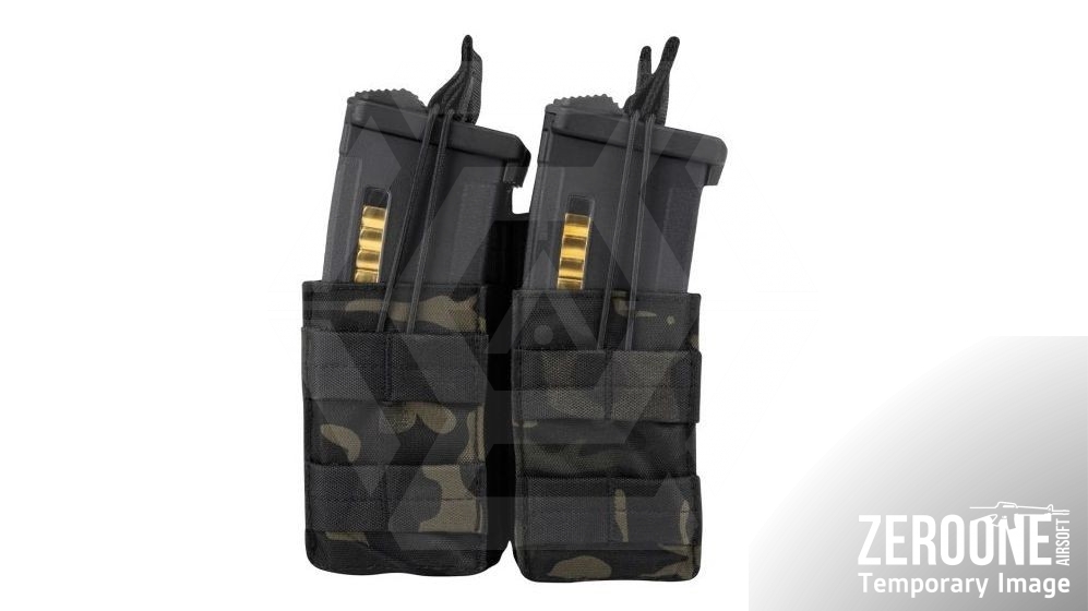 Viper MOLLE Quick Release Stacked Double Mag Pouch (Black MultiCam)