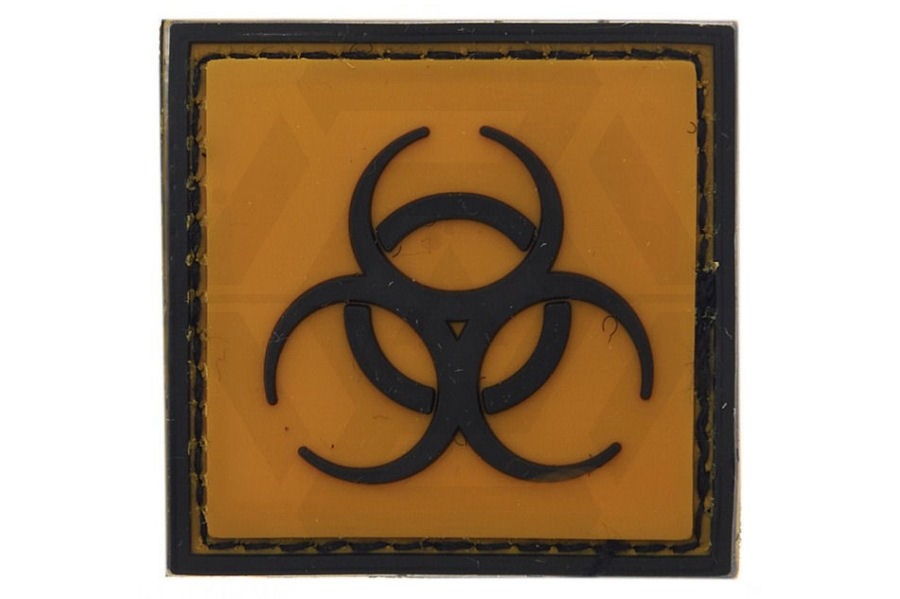 101 Inc PVC Velcro Patch "Biological" - Main Image © Copyright Zero One Airsoft