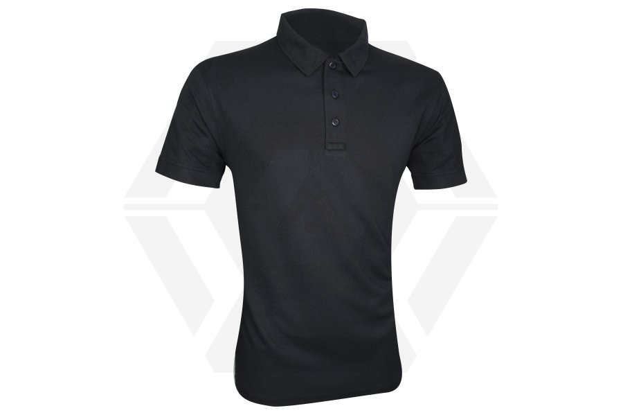 Viper Tactical Polo Shirt (Black) - Size Small - Main Image © Copyright Zero One Airsoft